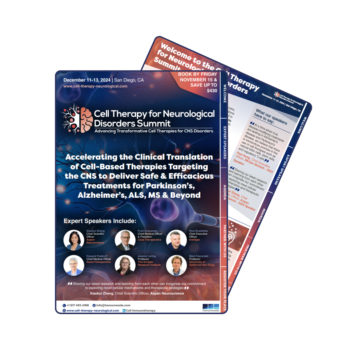 Cell Therapy Neuro - Brochure Image